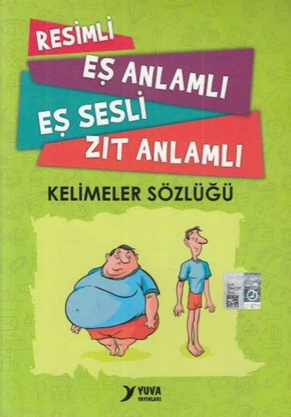 Resimli, Eş Anlamlı, Eş Sesli, Zıt Anlamlı - Kelimeler Sözlüğü ürün görseli 1