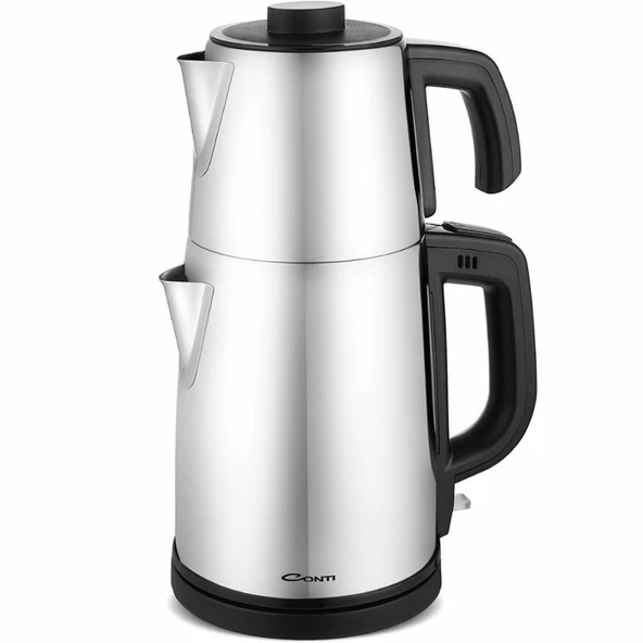 Conti CTM-125 Tealine Paslanmaz Çelik Çay Makinesi - İnox ürün görseli 1