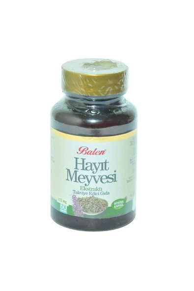 Balen Hayıt Meyvesi Ekstraktı 375 mg 60 Kapsül ürün görseli 1