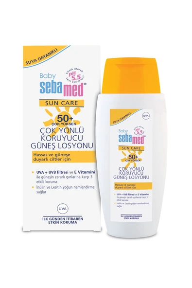 Sebamed Sun Bebe 50+ Güneş Losyonu 150 ml - Resim 3