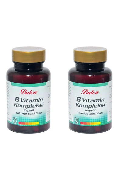 Balen B Vitamin Kompleksi 425 mg 60 Kapsül 2 Adet ürün görseli 1