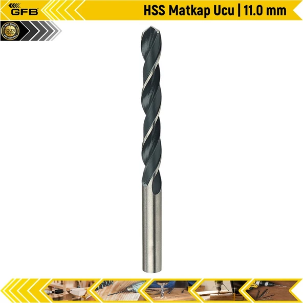 Gfb Hss Matkap Ucu | 11.0 Mm | 1 Adet ürün görseli 1