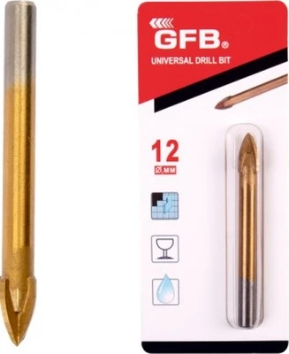 Gfb Cam - Seramik Delme Matkap Ucu | 12 Mm ürün görseli 1