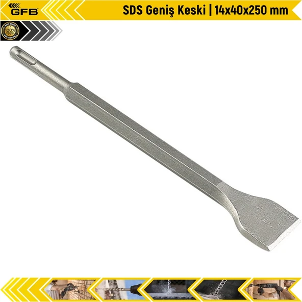 Gfb Sds Geniş Keski |14X40X250 Mm ürün görseli 1