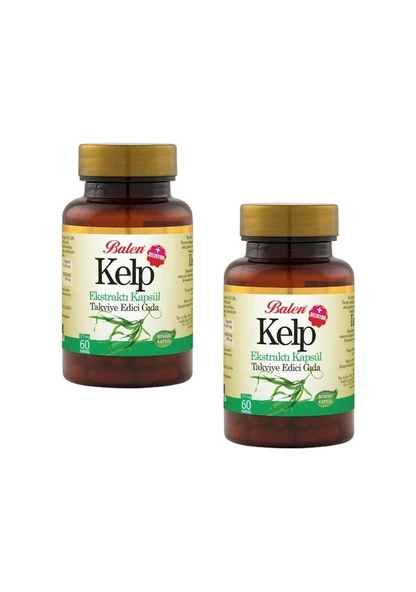 Balen Kelp Ekstraktı Selenyum 375 mg 60 Kapsül 2'li ürün görseli 1