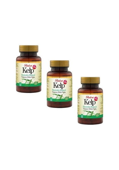 Balen Kelp Ekstraktı Selenyum 375 Mg 60 Kapsül 3'lü ürün görseli 1