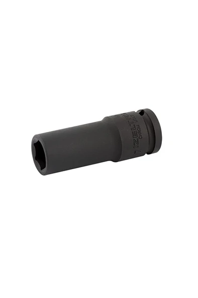 1108060017 Altı Köşe Derin Lokma Anahtar 17 mm - 1/2" İnç