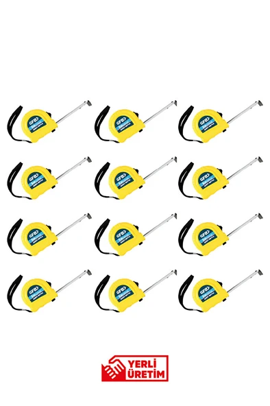Gfb Şerit Metre 8Mt X 25 Mm - 12 Adet - Resim 4