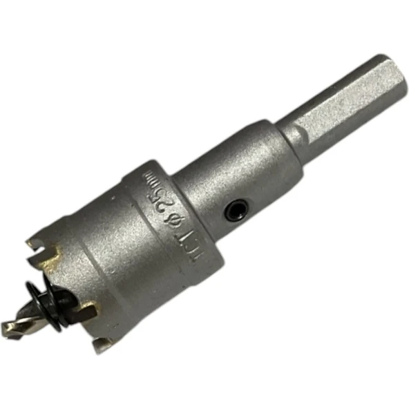 Gfb Tct Metal Paslanmaz Delme Panç 25 Mm ürün görseli 1