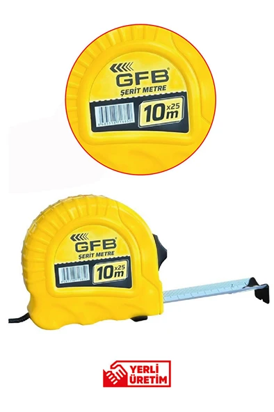 Gfb Şerit Metre 8Mt X 25 Mm - 12 Adet - Resim 8