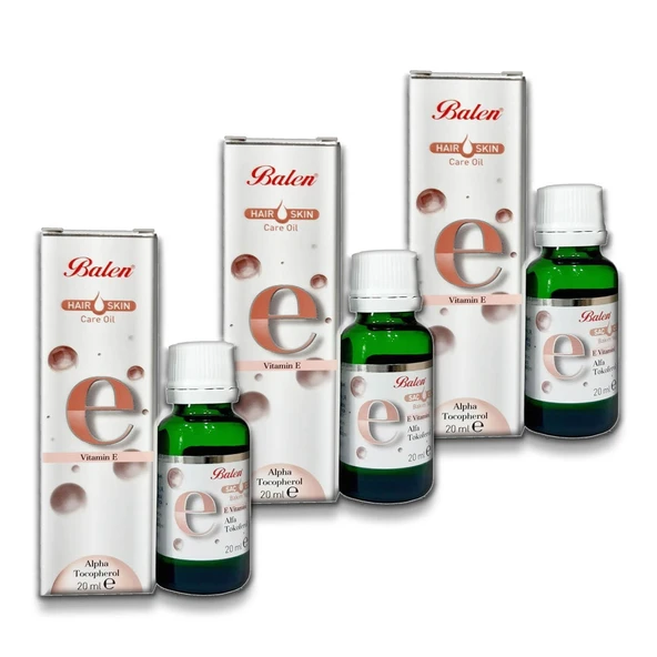 Balen E Vitamini 20 Ml X 3 Adet ürün görseli 1