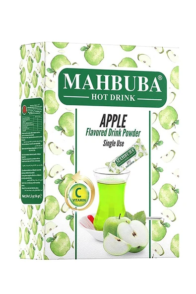 Mahbuba Tek İçimlik Elma Aromalı Oralet Çayı 24x1,5gr ürün görseli 1