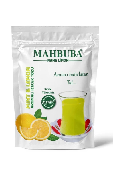 Mahbuba Nane Limon Aromalı Oralet Çayı İçecek Tozu 250gr ürün görseli 1