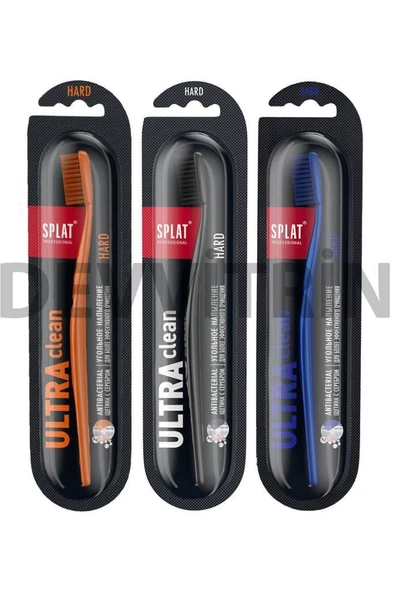 Splat Ultra Clean Kömür Mikro Partikül Kaplamalı Hard Diş Fırçası ürün görseli 1