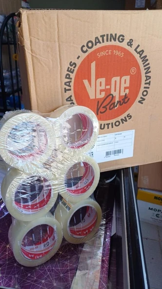 VEGE KOLI BANDI GERGEDAN 45X100 SEFFAF 48 LI KOLI ürün görseli 1