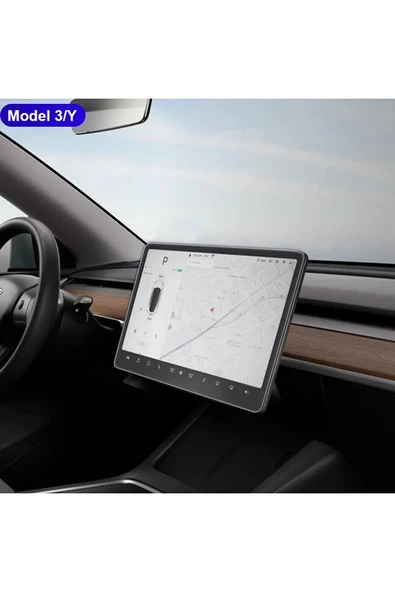 Tesla Model Y & Model 3 Uyumlu 15 inç Multimedya Nano Ekran Koruyucu ürün görseli 1