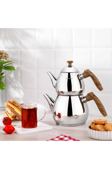 Tea Chef Küçük Boy Çaydanlık Takımı 4 Parça-kahve ürün görseli 1