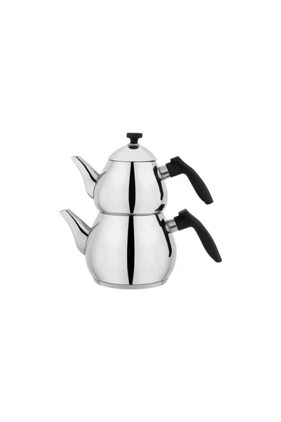 Tea Chef Orta Boy Çaydanlık Takımı 4 Parça-siyah - Resim 2