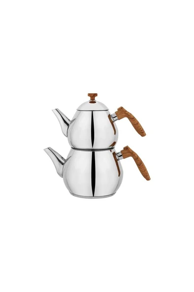 Tea Chef Orta Boy Çaydanlık Takımı 4 Parça-kahve - Resim 2