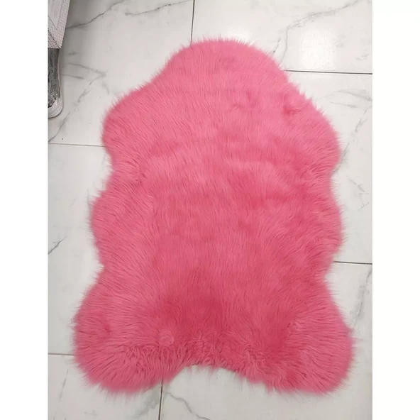 Giz Home Uzun Tüylü Post Halı (70x105)-Pembe ürün görseli 1