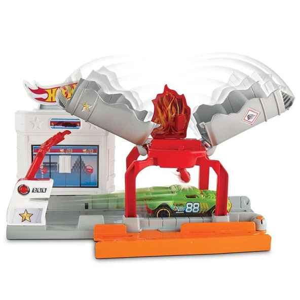 Hot Wheels Yangın Söndürücü Oyun Seti - Resim 3