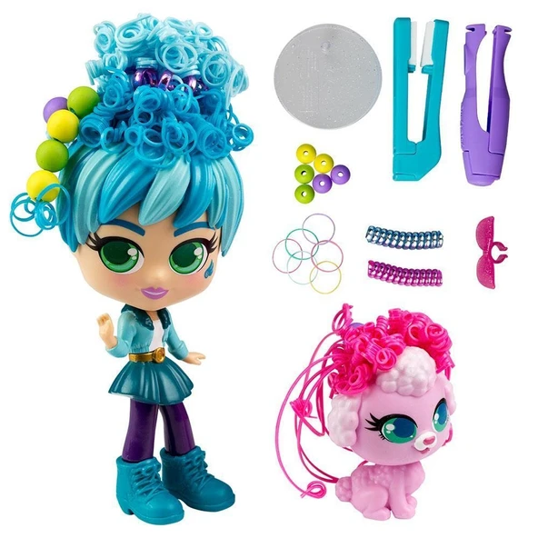 Silverlit Curli Girls Bebek ve Hayvan 2'li Set - Adeli ve Fiji ürün görseli 1