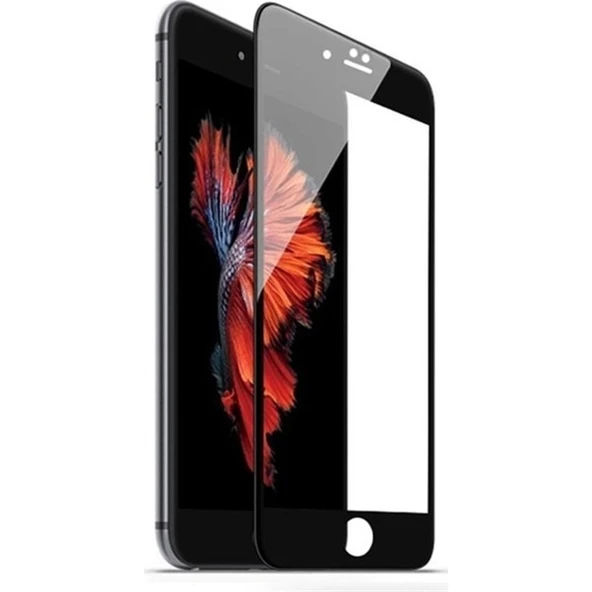 Joyroom JM222 İphone 6 Plus Tam Kaplayan Temperli Erkan Koruyucu Siyah ürün görseli 1