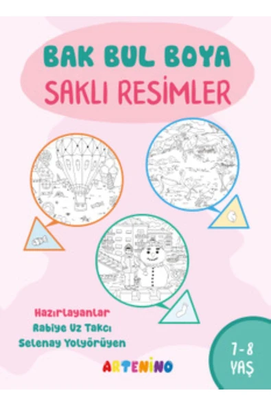 BAK BUL BOYA -SAKLI RESİMLER- 7 /8 YAŞ ürün görseli 1
