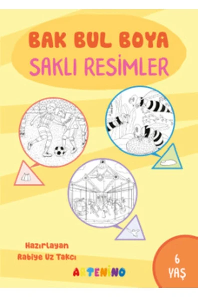 BAK BUL BOYA -SAKLI RESİMLER- 6 YAŞ ürün görseli 1