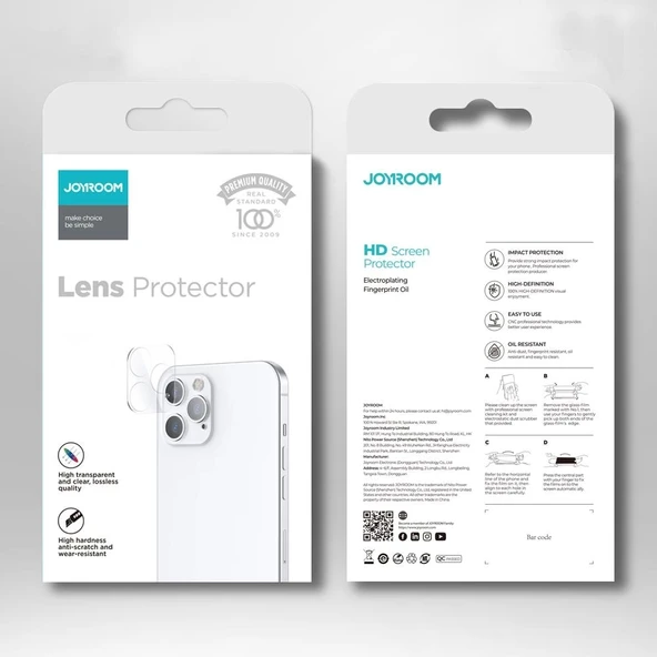 Joyroom PF730 İphone 12 Kamera Lens Koruyucu ürün görseli 1