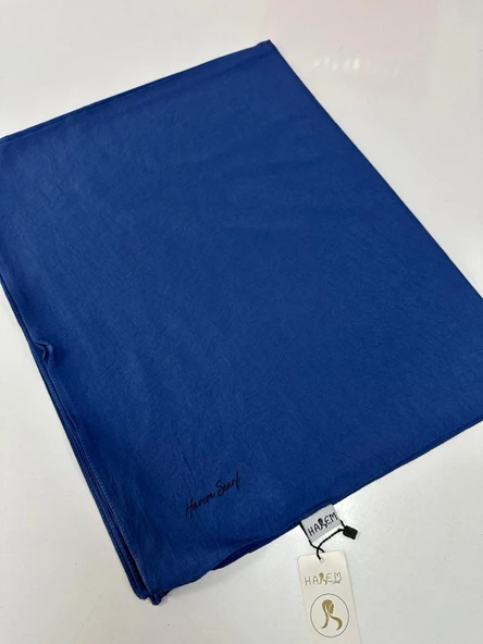 Harem Vual İpeksi Şal  koyu indigo HVH0252 ürün görseli 1