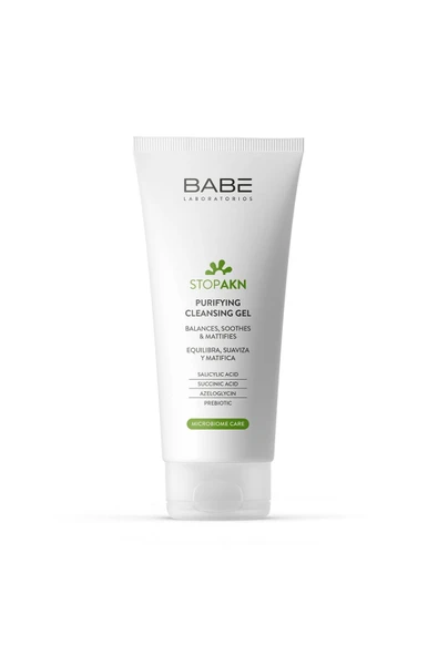 Babe Stop AKN Purifying Arındırıcı 200 ml Yüz Temizleme Jeli ürün görseli 1