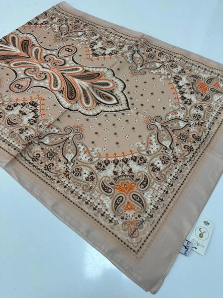 Harem Desenli Vual İpeksi Şal HVD0202 ürün görseli 1