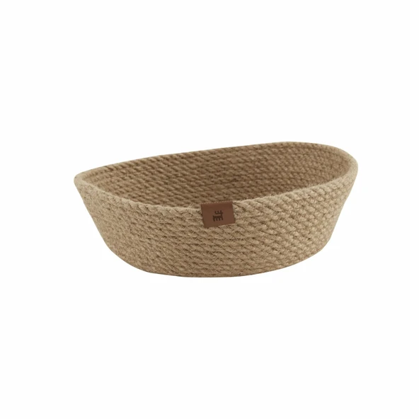 Karaca Home Alba Jute Yuvarlak Dekoratif Tabak 28 cm ürün görseli 1
