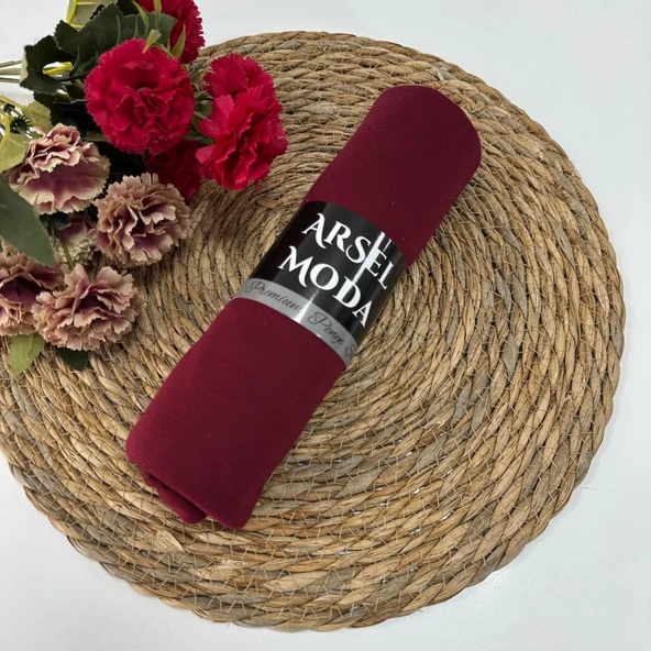 ArSel Moda Penye Şal Bordo LPSA54 ürün görseli 1