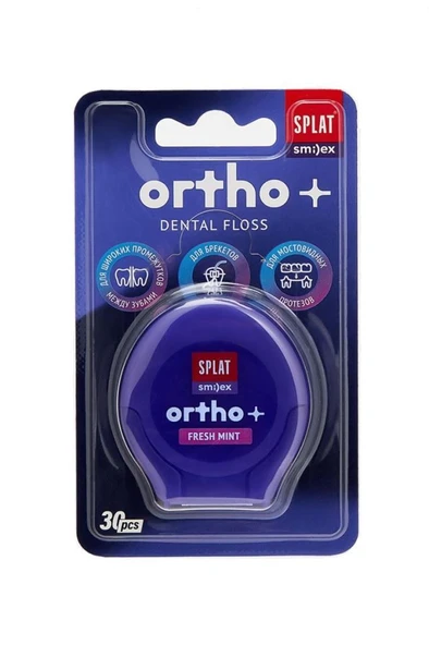 Splat Smilex Ortho Fresh Mint 30 m Diş İpi ürün görseli 1
