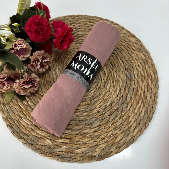ArSel Moda Penye Şal Koyu Gül Kurusu LPSA69 ürün görseli 1
