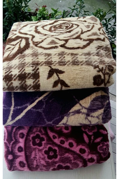 TEKSTİLCİ Kuyucak Peluş Battaniye Tek Kişilik 160x225 Çeşitli Renklerde ürün görseli 1