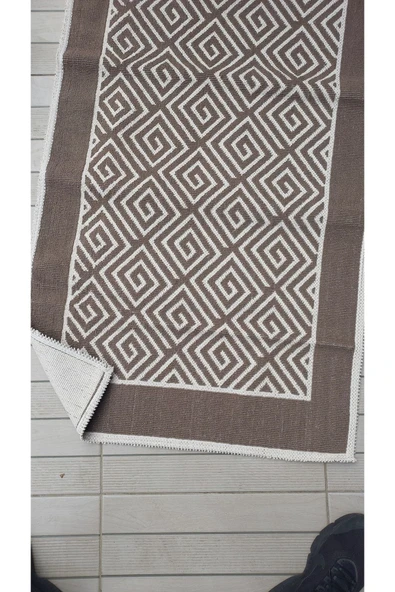 TEKSTİLCİ 80x200 Bukle Pamuklu Kilim - Resim 3