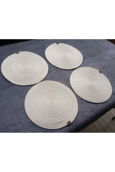 aktarteks HASIR SUPLA 4 ADET AMERİCAN SERVİS - Resim 3
