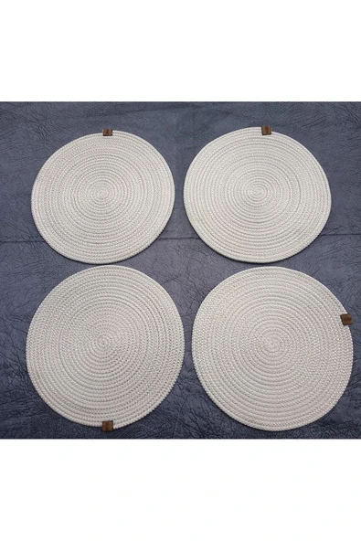 aktarteks HASIR SUPLA 4 ADET AMERİCAN SERVİS - Resim 4