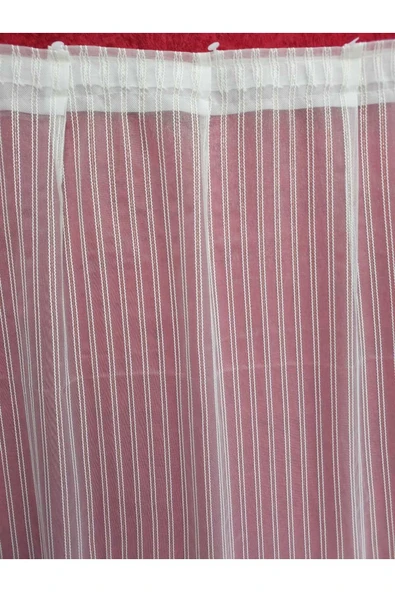 TEKSTİLCİ Hazır TÜL PERDE 250x200 Zincir Desen ürün görseli 1