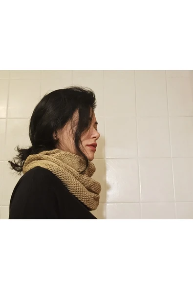 AKTAR Boyunluk Atkı Örme Boyunluk Triko Boyunluk Örgü Boyunluk ürün görseli 1
