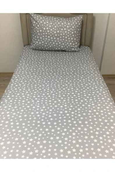 TEKSTİLCİ Tek Kişilik Nevresim Takımı Yıldız Desen Nevresim Takımı ürün görseli 1