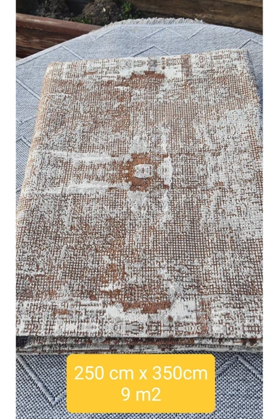 TEKSTİLCİ 9M2 SAVAN KİLİM HALI ÖRTÜSÜ %100 PAMUK 250X350 CM ürün görseli 1