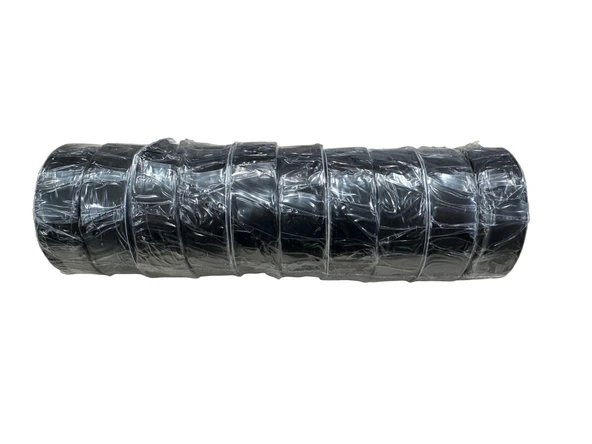 Akbant İzole Bant Elektrik Bandı - 0.12 mm x 19 mm x 10 Yrd - Siyah - 10 Adet ürün görseli 1