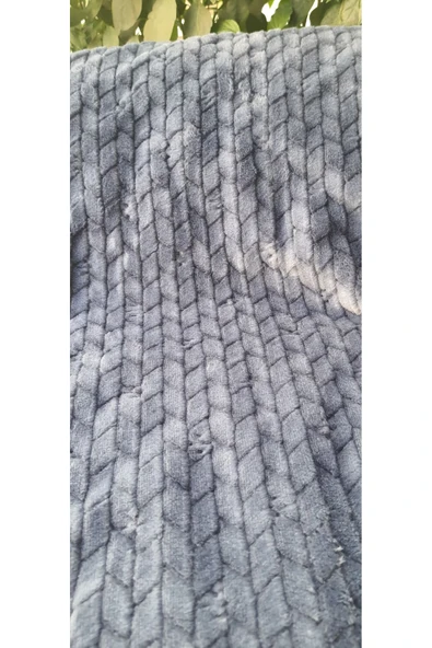 aktarteks AKSU SHERPA BATTANİYE YATAK ÖRTÜSÜ ÇİFT YÖNLÜ 220X 240cm ürün görseli 1