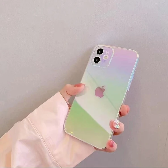 İphone 14 Plus Gökkuşağı Rainbow Telefon Kılıfı ürün görseli 1