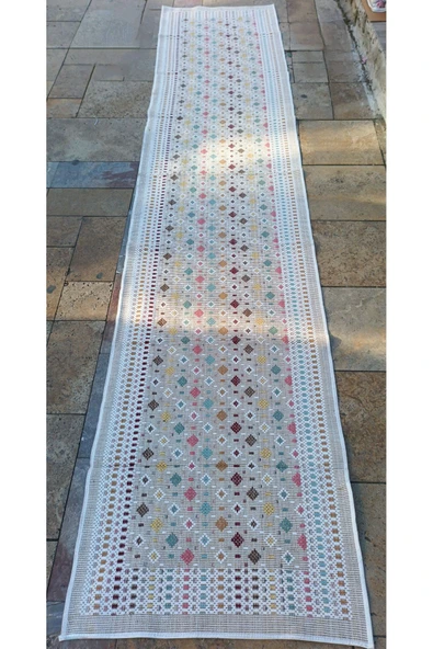 aktarteks JÜT HASIR KİLİM 80 X 400 SALON MUTFAK BANYO BALKON ANTRE YATAK ODASI ürün görseli 1