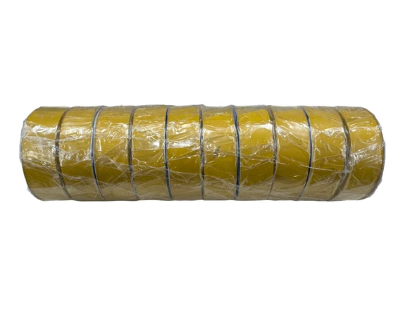 Akbant İzole Bant Elektrik Bandı - 0.12 mm x 19 mm x 10 Yrd - Sarı - 10 Adet ürün görseli 1